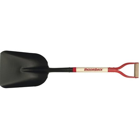 UNION TOOLS Scoop Shovel, 15 in L Steel Blade, North American Hardwood Handle 50139